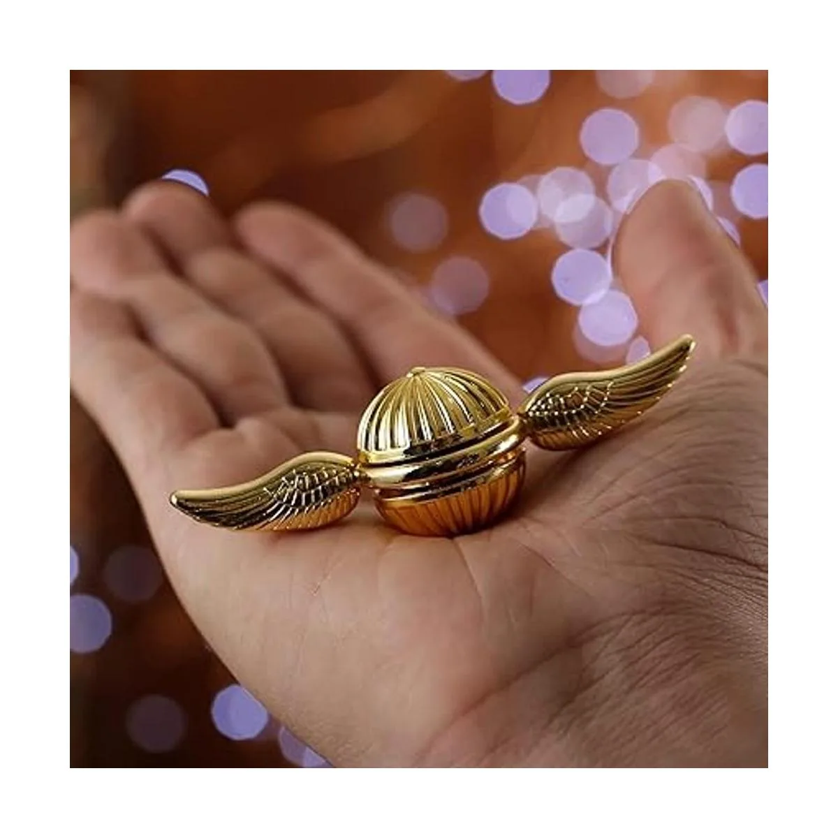 Juguete giratorio dorado de metal para niños y adultos_5