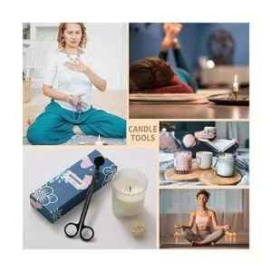 BEDOGO Cortador de mecha de vela cortador de mecha