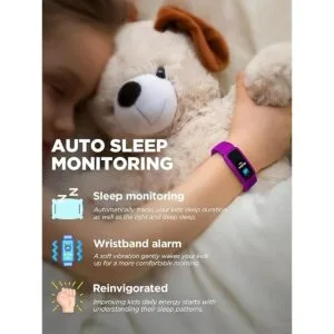 BIGGERFIVE Vigor Reloj rastreador de fitness para niños