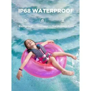 BIGGERFIVE Vigor Reloj rastreador de fitness para niños