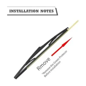 HODEE Juego de tuercas para limpiaparabrisas trasero de_3