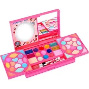 Tomons Kit de maquillaje para niños princesa real_1