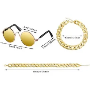 6 piezas de disfraz para mascotas y gatos gafas de sol