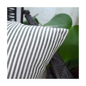 HOPLEE Juego de 4 fundas de almohada de verano de 18 x 18