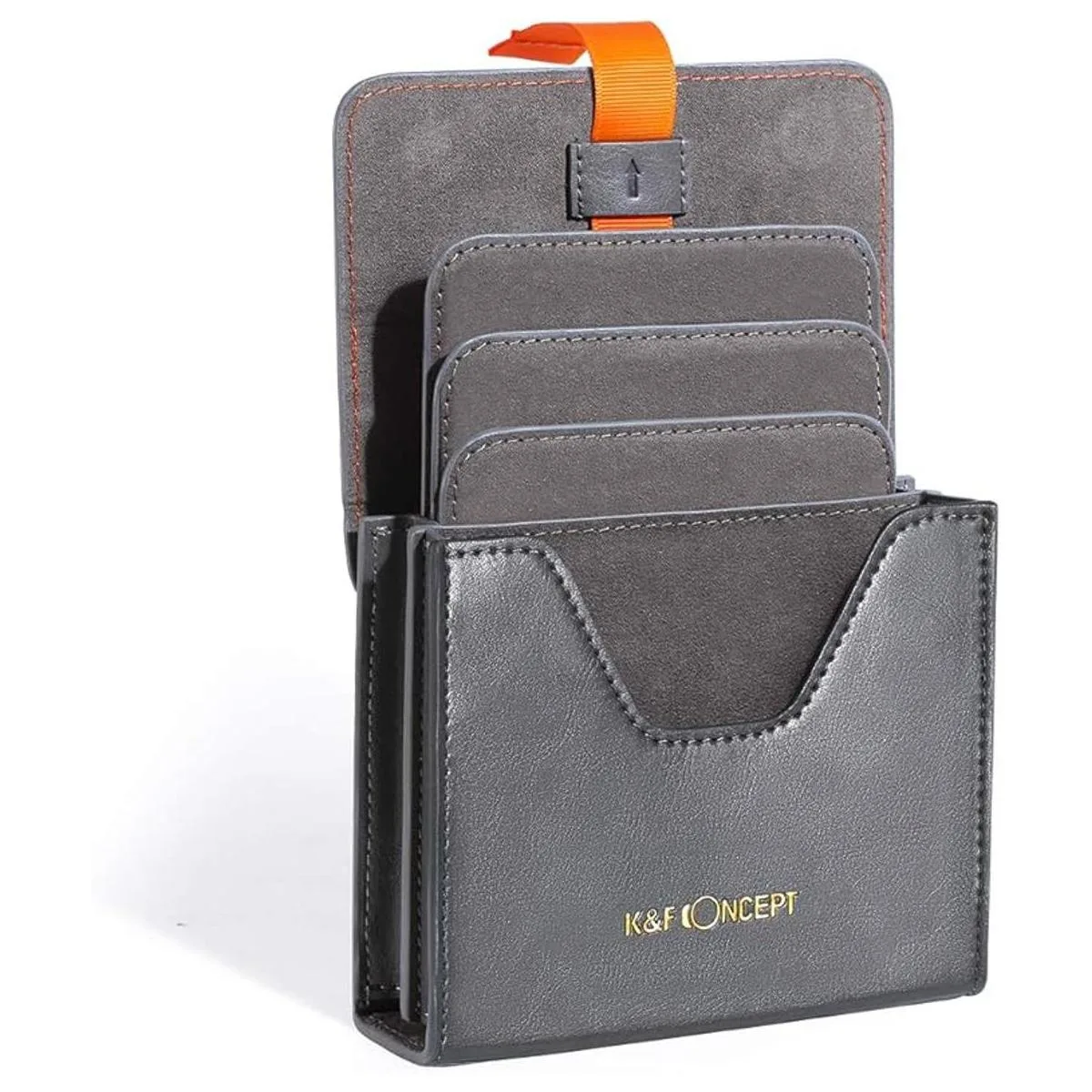 KF Concept Funda para filtro de lente bolsa de cuero_1