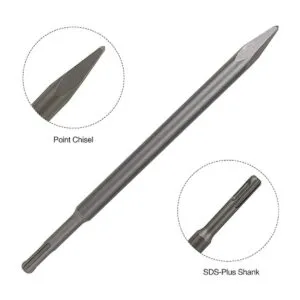 Sabre Tools SDS Plus Juego de cinceles de 4 piezas punta