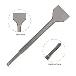 Sabre Tools SDS Plus Juego de cinceles de 4 piezas punta