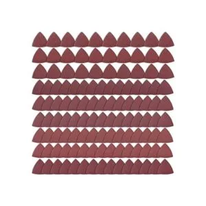 AUSTOR 120 piezas de papel de lija triangular hojas de_1