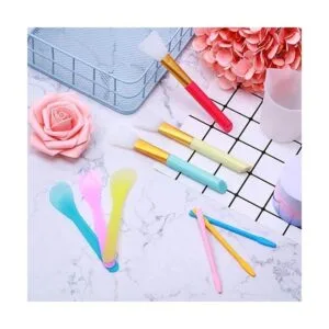 Kit de 12 varillas de silicona para remover brocha de