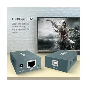 Extensor USB RJ45 LAN Extensión con 4 puertos USB 2.0_4