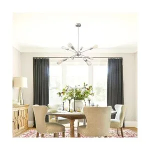 Lámpara de techo Sputnik candelabro lámpara para cocina