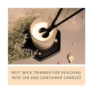 BEDOGO Cortador de mecha de vela cortador de mecha