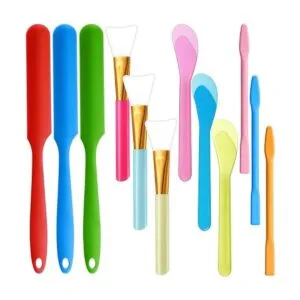 Kit de 12 varillas de silicona para remover brocha de