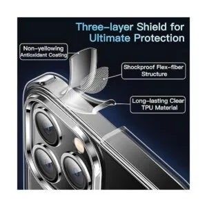 CASEKOO Funda para iPhone 12 Pro Max transparente No_4