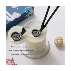 BEDOGO Cortador de mecha de vela cortador de mecha