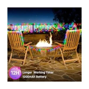 Tira de luces solares de Navidad para exteriores 2_3