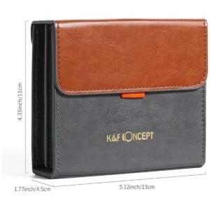 KF Concept Funda para filtro de lente bolsa de cuero_2