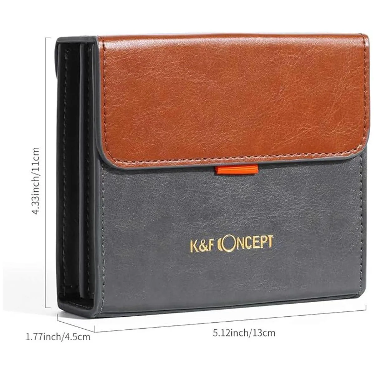 KF Concept Funda para filtro de lente bolsa de cuero_2