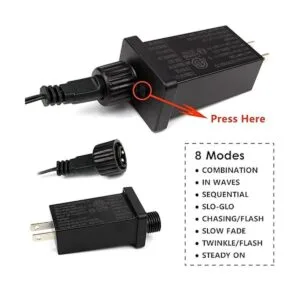 Serie de luces de Navidad súper larga de 95 pies 29_2