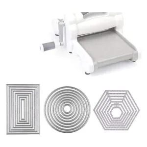 3 formas diferentes de troqueles de corte plantillas de_6