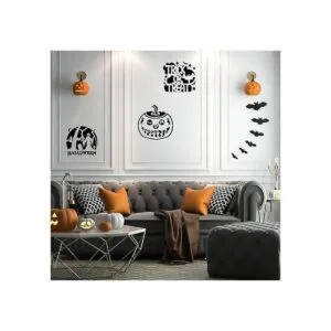 Adurself Plantillas de Halloween de 7.8 x 7.8 pulgadas 9