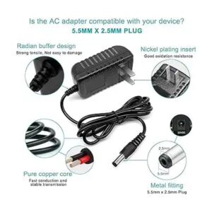 Adaptador de corriente alterna de 12 V compatible con_2
