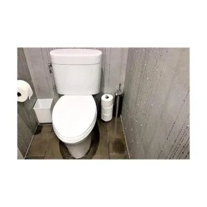 Soporte de papel higiénico de repuesto para ventosa de