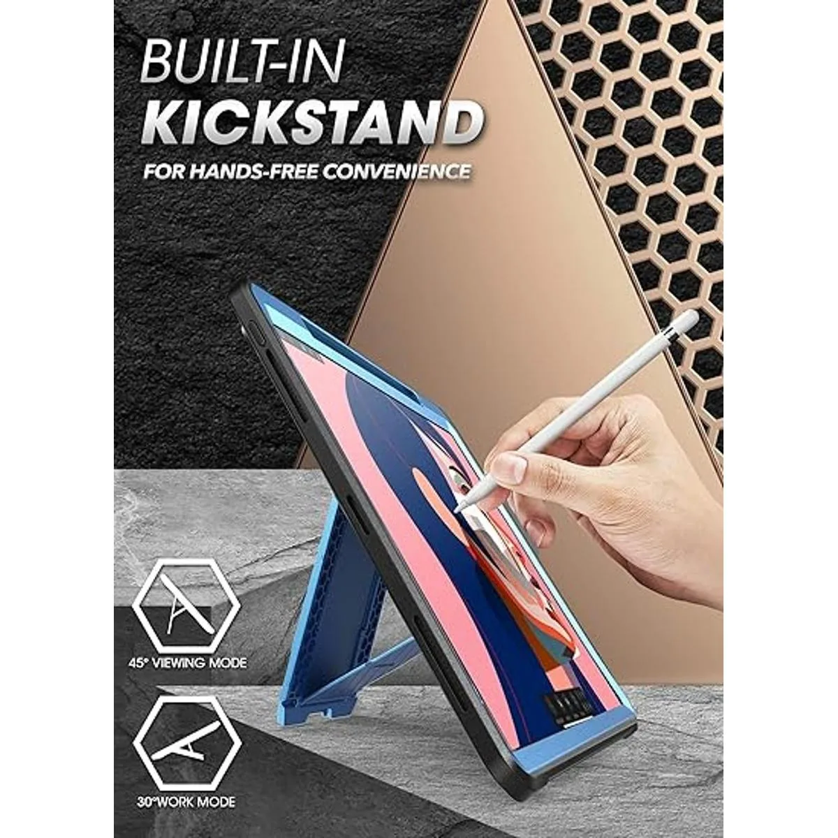 SUPCASE UB Pro Series Funda para iPad Pro de 12.9 pulgadas_2
