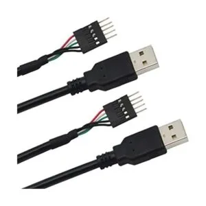 Dupont Cable adaptador de placa base de 5 pines a USB A_1