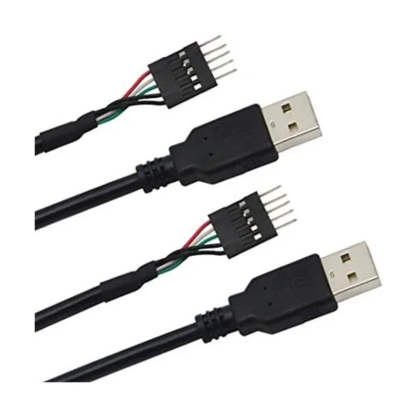 Dupont Cable adaptador de placa base de 5 pines a USB A_1