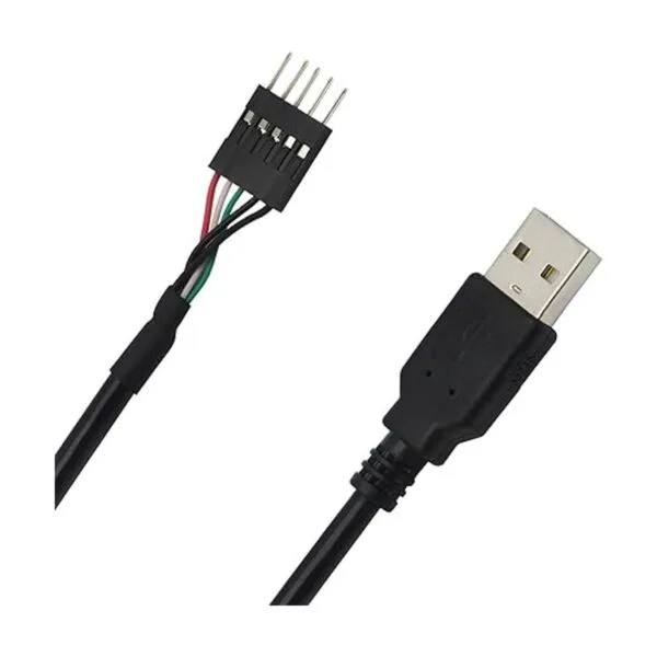 Dupont Cable adaptador de placa base de 5 pines a USB A_2