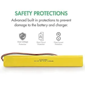 GLESOURCE Batería compatible con ELBB003 Lithonia ELBB003_4