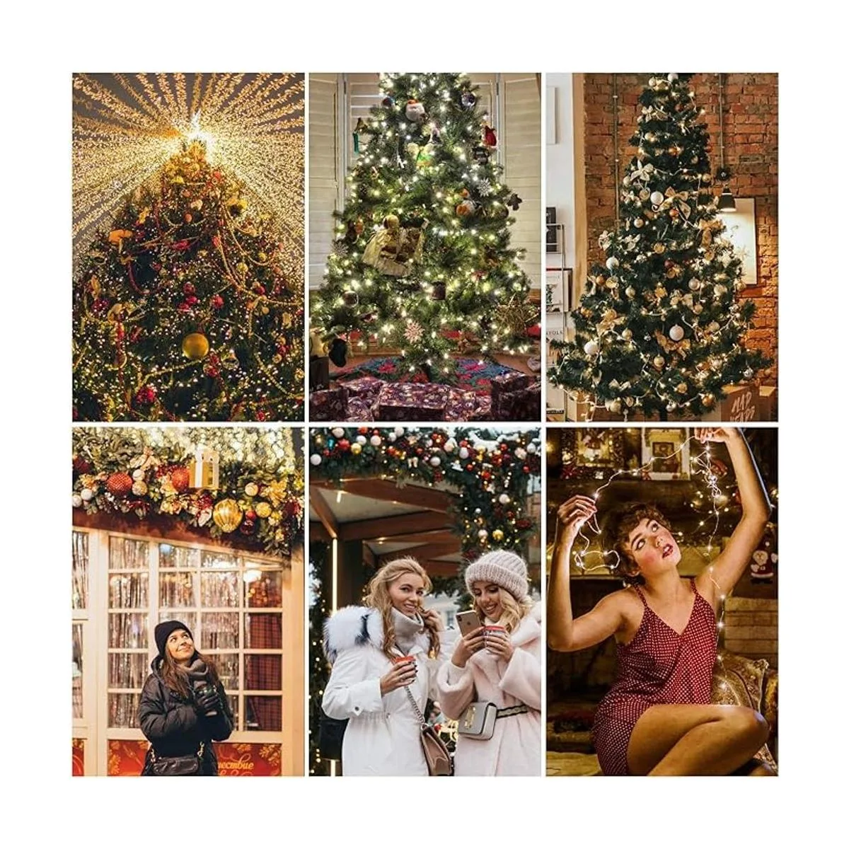 Paquete de 2 200 luces LED solares para exteriores_3