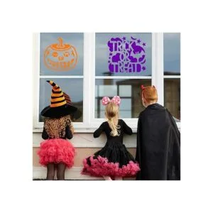 Adurself Plantillas de Halloween de 7.8 x 7.8 pulgadas 9