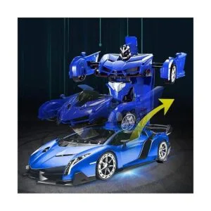 AMENON Robot de juguete con control remoto y luces de_3