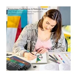 Lápices de colores profesionales de 138 colores juego de