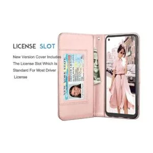 Tekcoo Funda para Galaxy A21 funda tipo cartera cuero_5