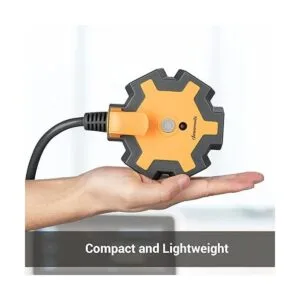 DEWENWILS Regleta de alimentación industrial con cubo de_6