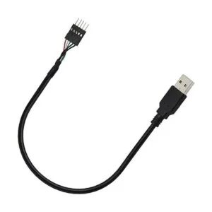 Dupont Cable adaptador de placa base de 5 pines a USB A_3