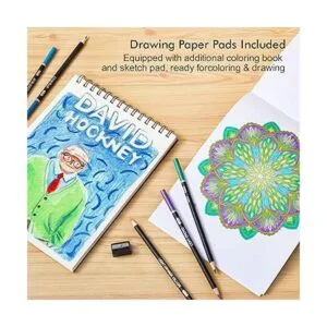 Lápices de colores profesionales de 174 colores juego de