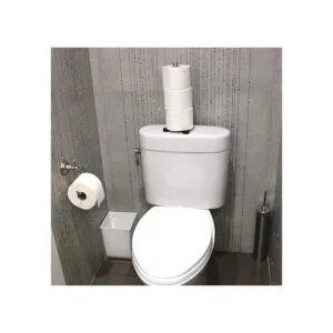 Soporte de papel higiénico de repuesto para ventosa de