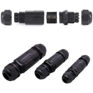 Conector de caja de derivación de 3 pines resistente al_5