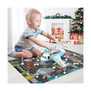 Juguete de avión de juguete con humo sonido y luz avión_6