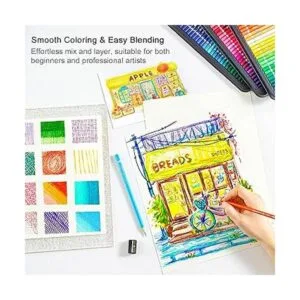 Shuttle Art 180 lápices de colores juego de lápices para