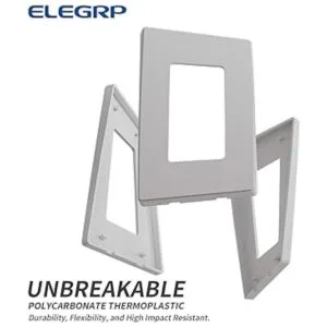 ELEGRP Placas de pared decorativas sin tornillos de 1_4