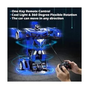 AMENON Robot de juguete con control remoto y luces de_2