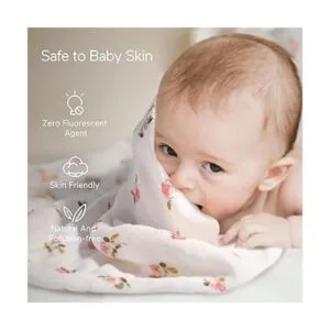 Momcozy Mantas de bebé para niñas y niños manta grande y_4