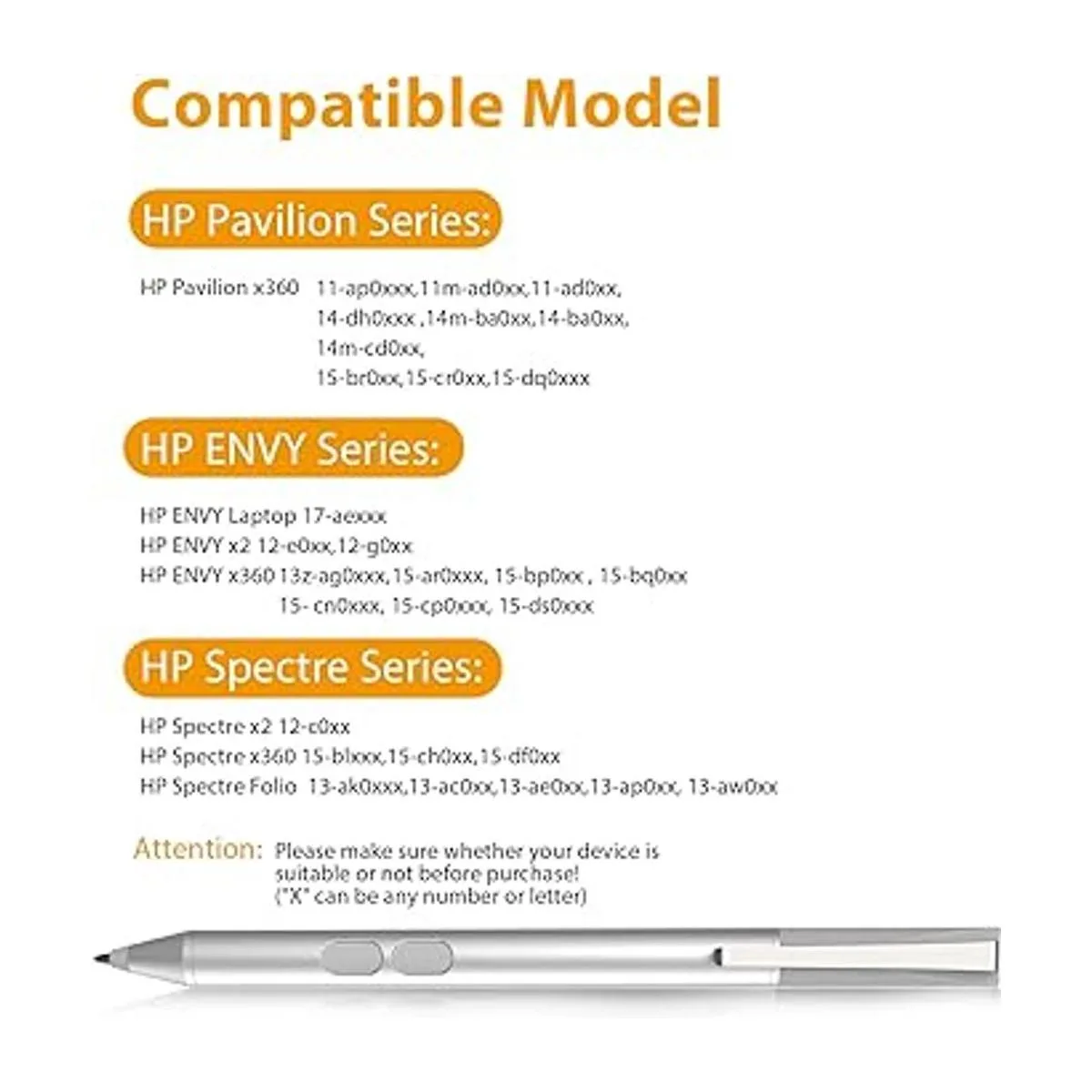 Lápiz óptico para HP Pavilion x360 lápiz portátil con_2