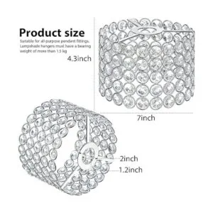 Lámpara de cristal para lámpara de techo accesorio para_3