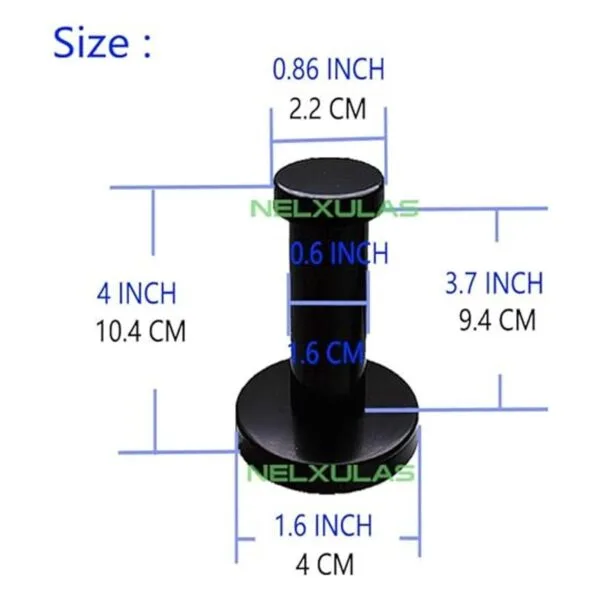 NELXULAS Ganchos clásicos de acero inoxidable de alta_5